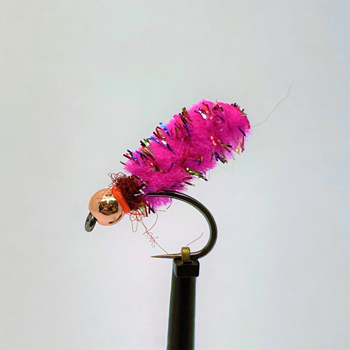 Phillippa Hake Flies Mopster Fly Copper bead Fl. Pink